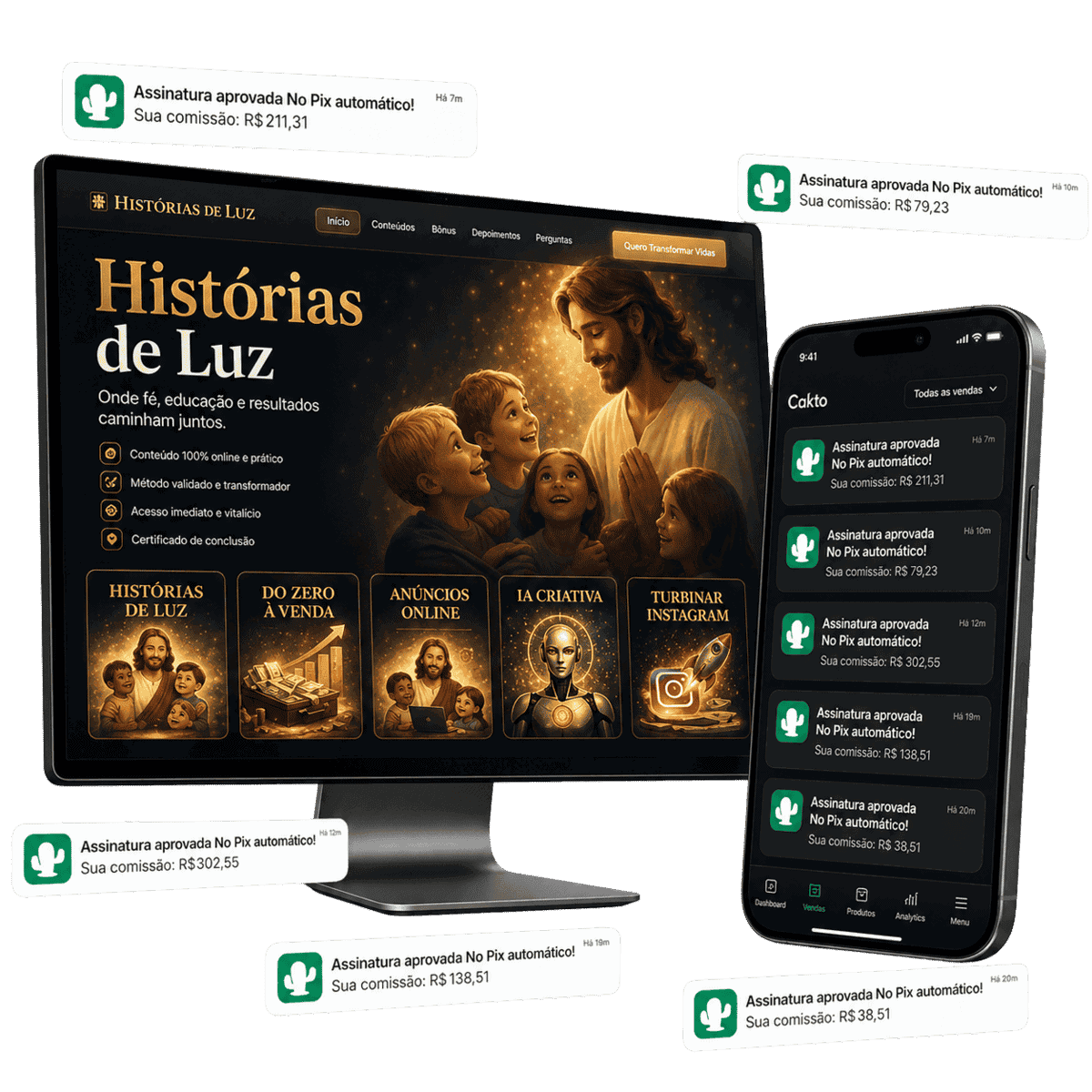 Bônus Especial: Artes para Área de Membros